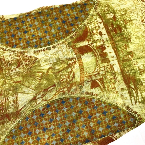 Vintage Save The Queen Mesh Overlay Maxi Dress - Picture 5 of 7